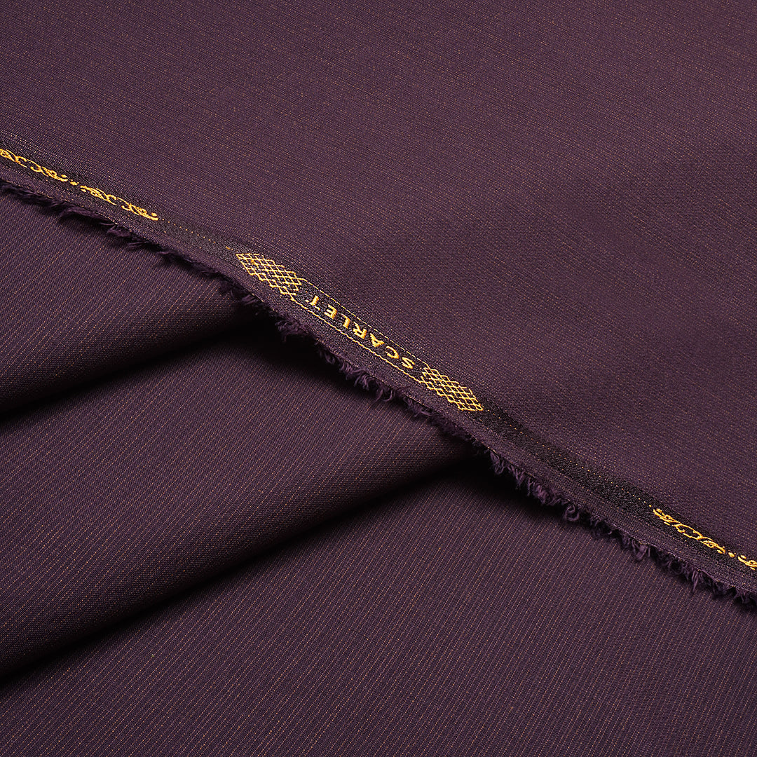 SCARLET - (SELF DESIGN WASH & WEAR)